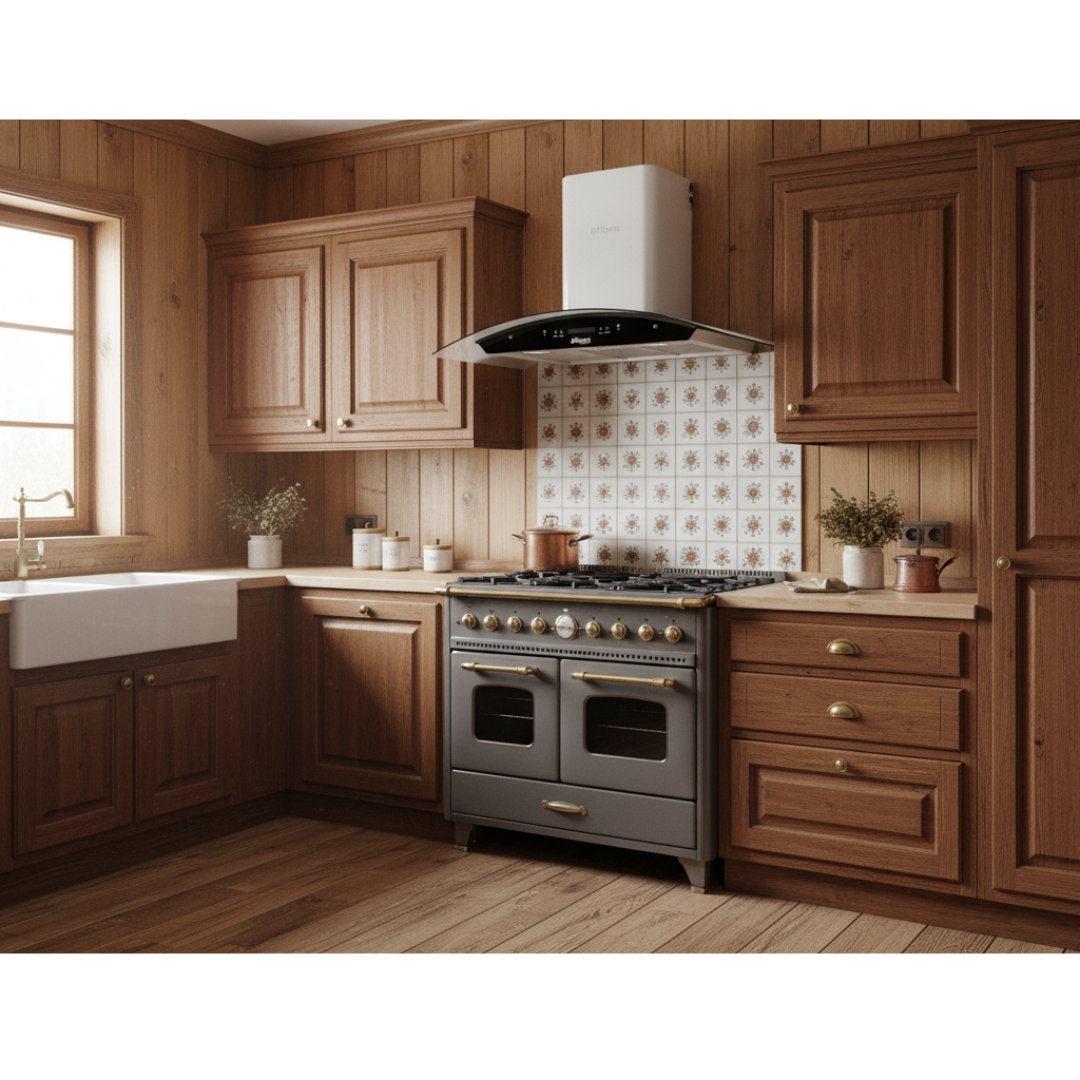 Dikom 90 CM Kitchen Chimney/Range Hood - TBG-HA9002-DKRH