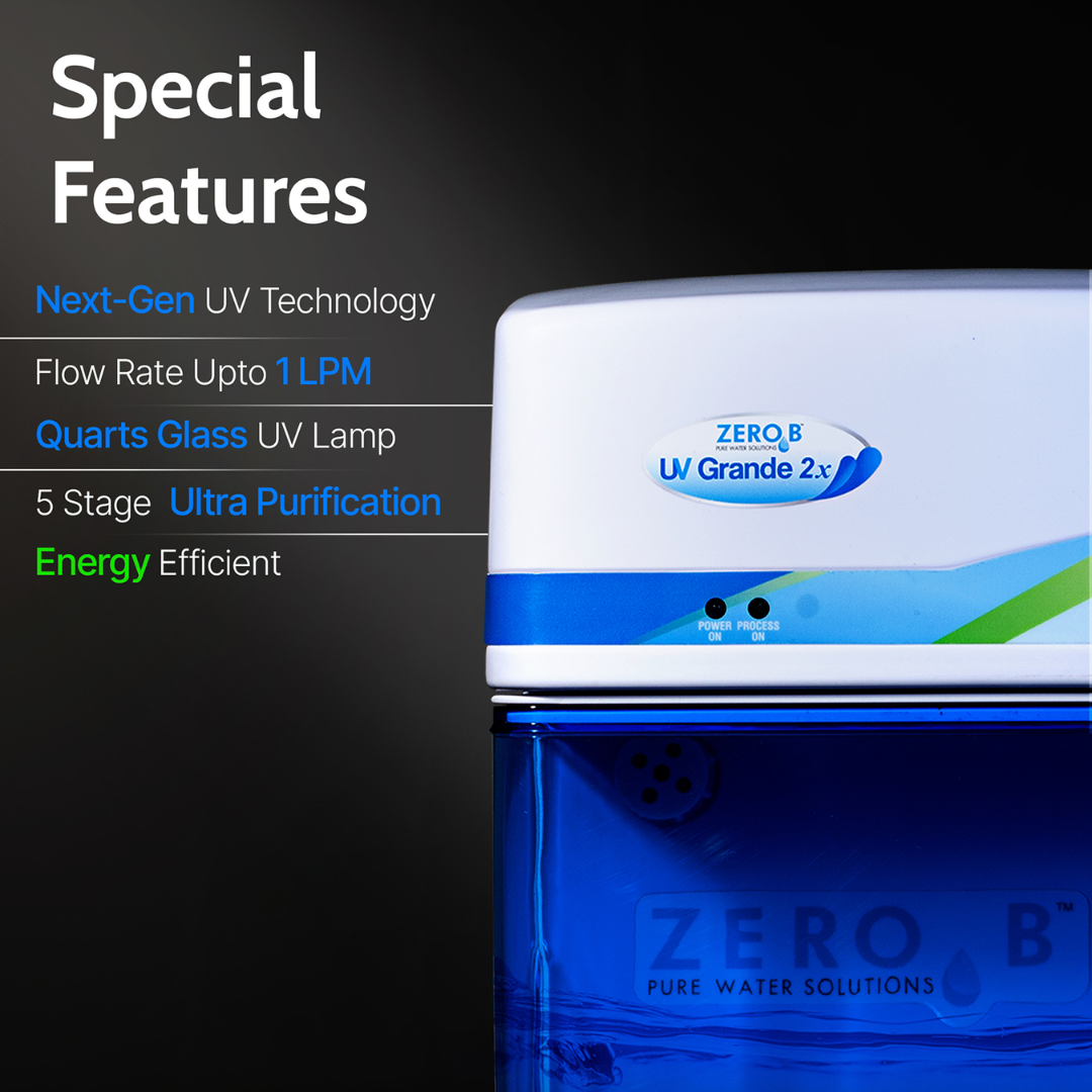 ZeroB UV Grande 2X UV + UF Water Purifier