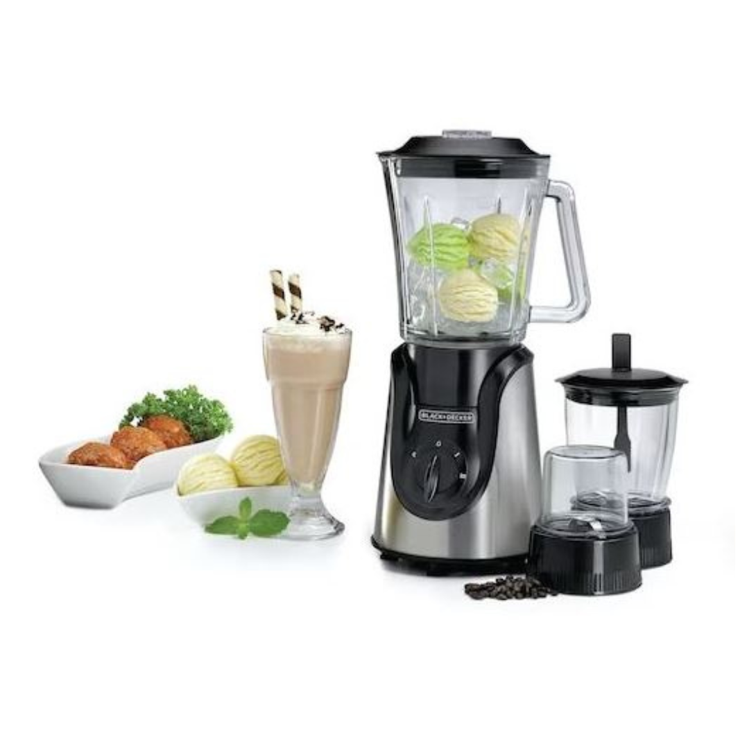 Black+Decker 600W Blender With Grinder And Mincer