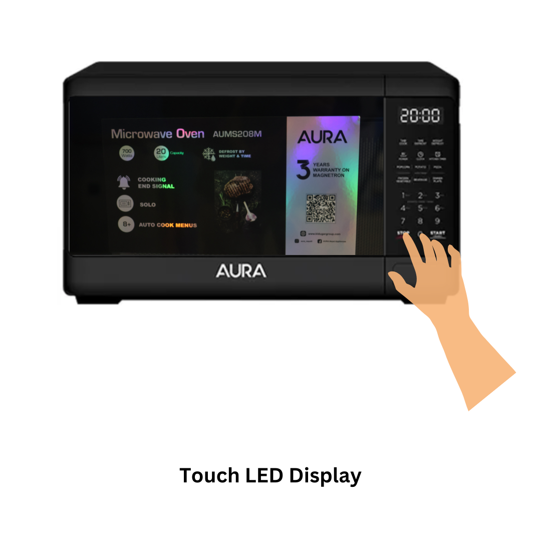 Aura Microwave Oven Features