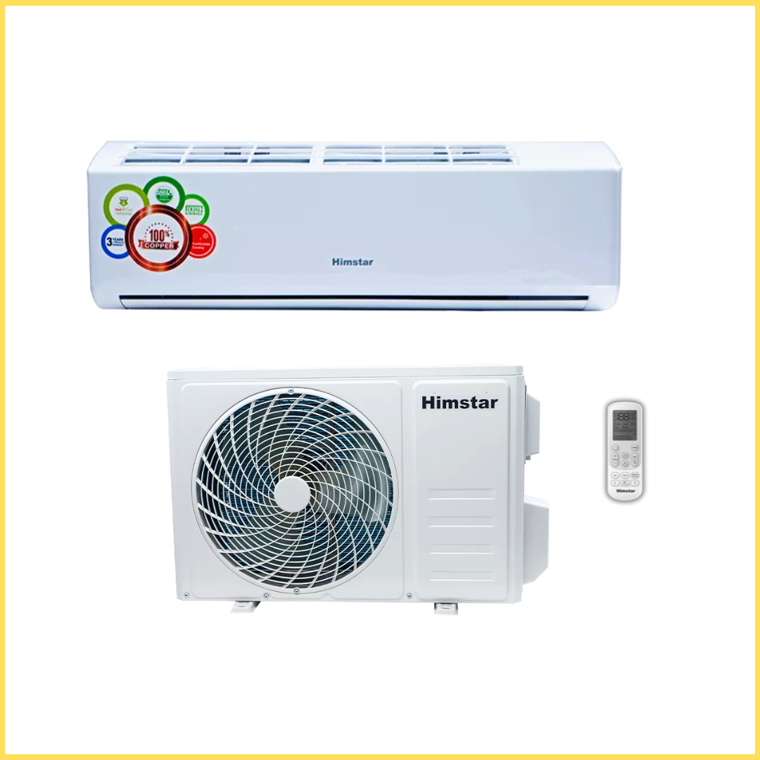 Himstar 1.5 Ton Wall Split Non-Inverter Air Conditioner - HA-18C1HCG/THA