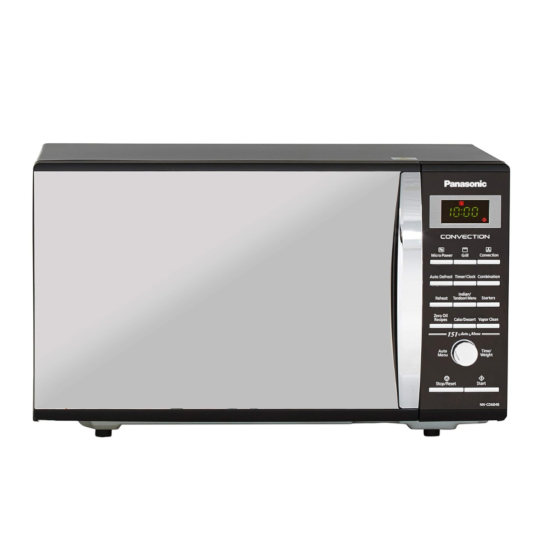 Panasonic 27 Litre Convection Microwave Oven with Starter Kit - NN-CD684BFDG