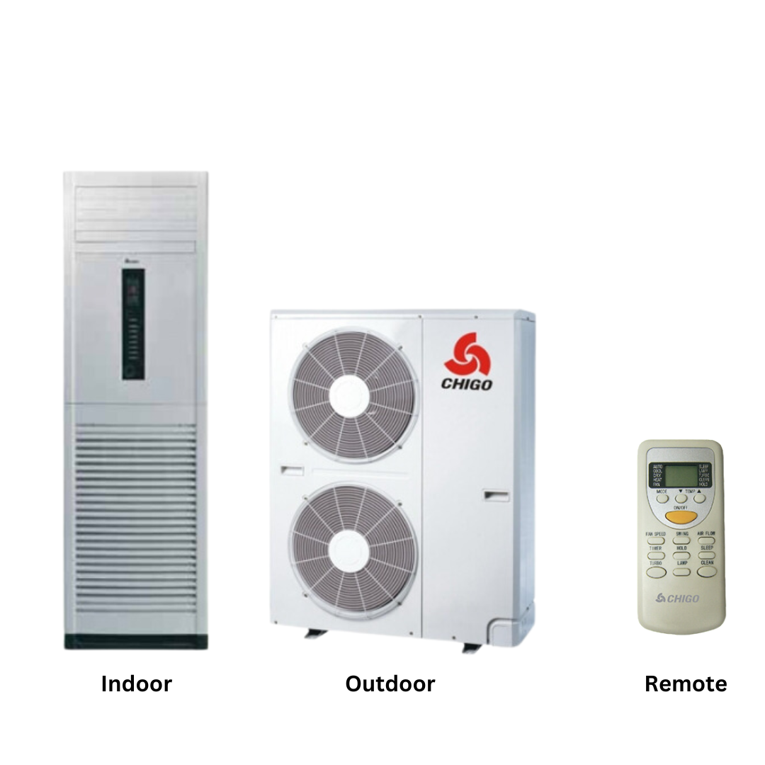 CHIGO 4.0 Ton Floor Standing Split Air Conditioner - CF-140A6A-E41KF2A