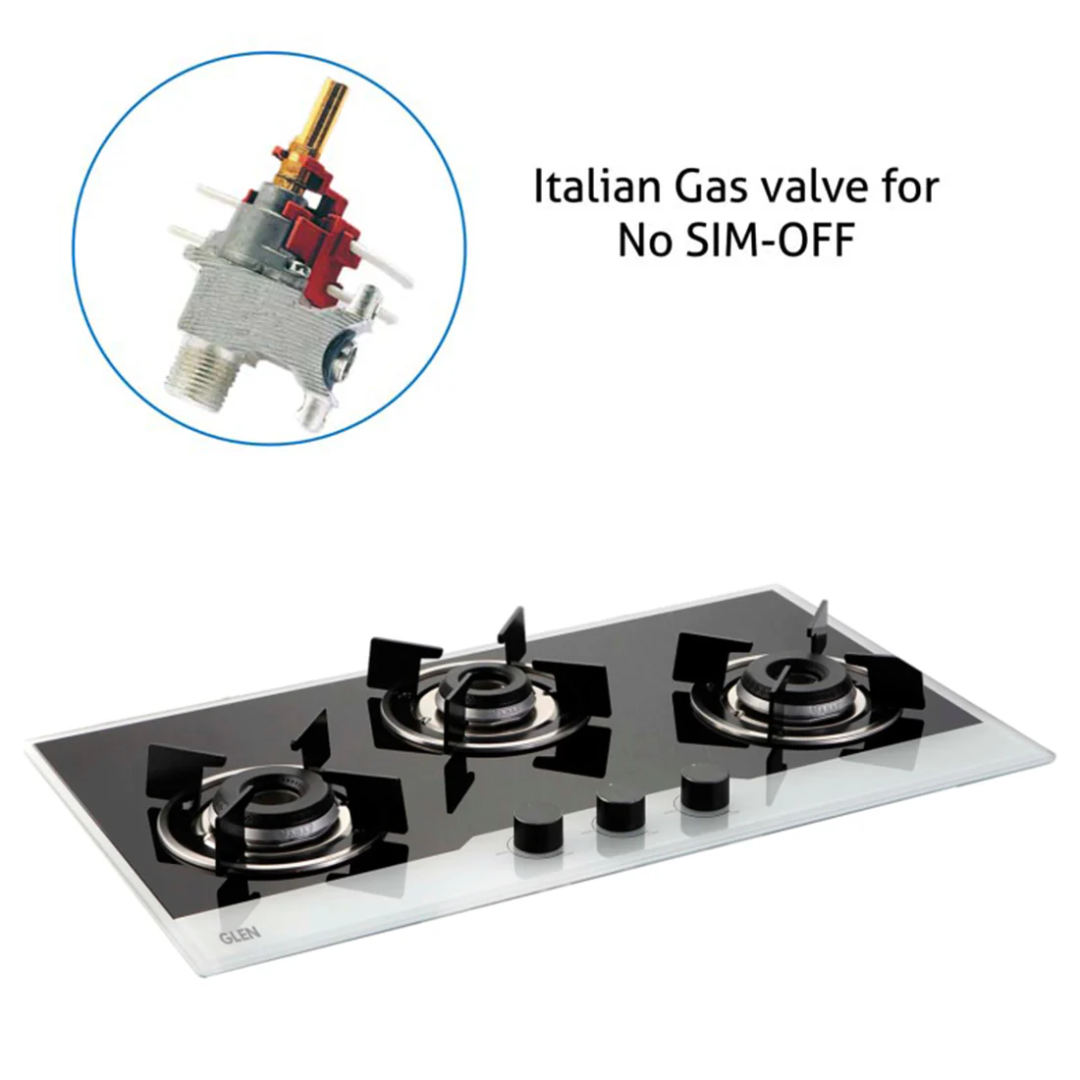 Glen 4 Burner Hob Top Stoves - BH 1061 SS DB TR