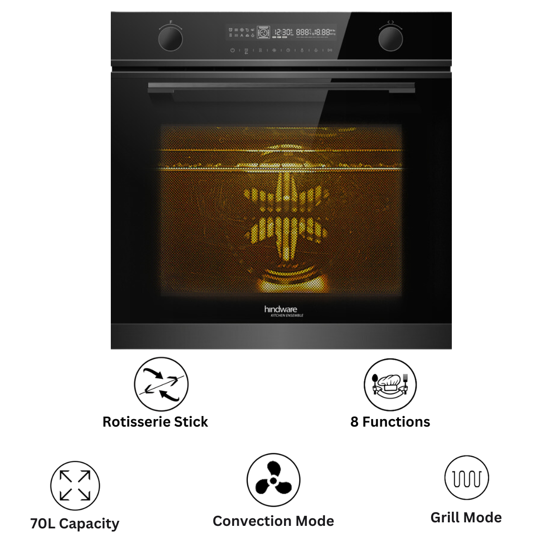 Hindware 8 Cooking Functions Buit In Oven - ORION 