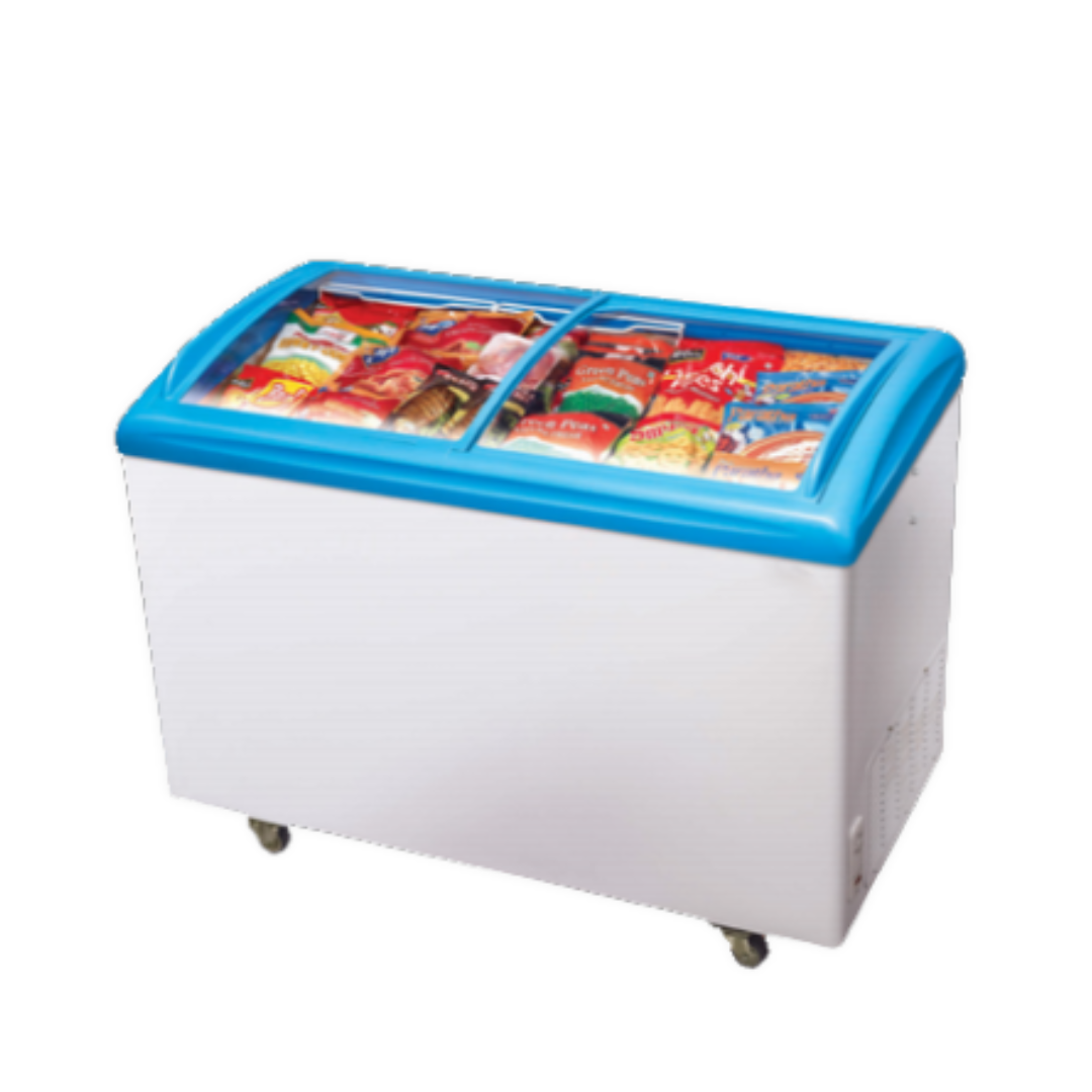 Golden 182 L Curve Glass Chest Freezer - SD182 LTR