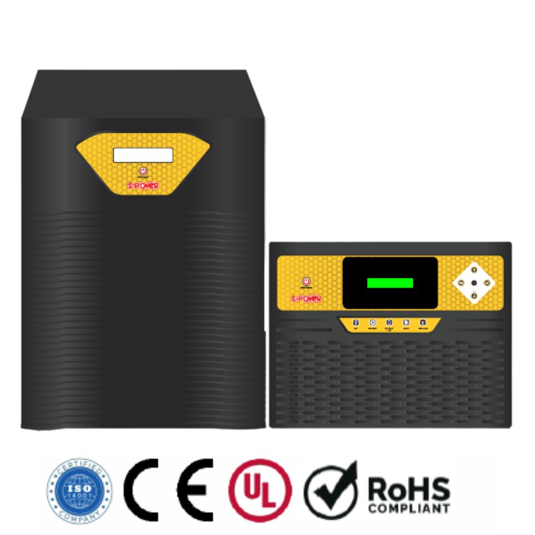 S-Power 1500 VA UPS (Inverter) - DSP Pure Sine Wave - Hoodi(1500VA/24V)