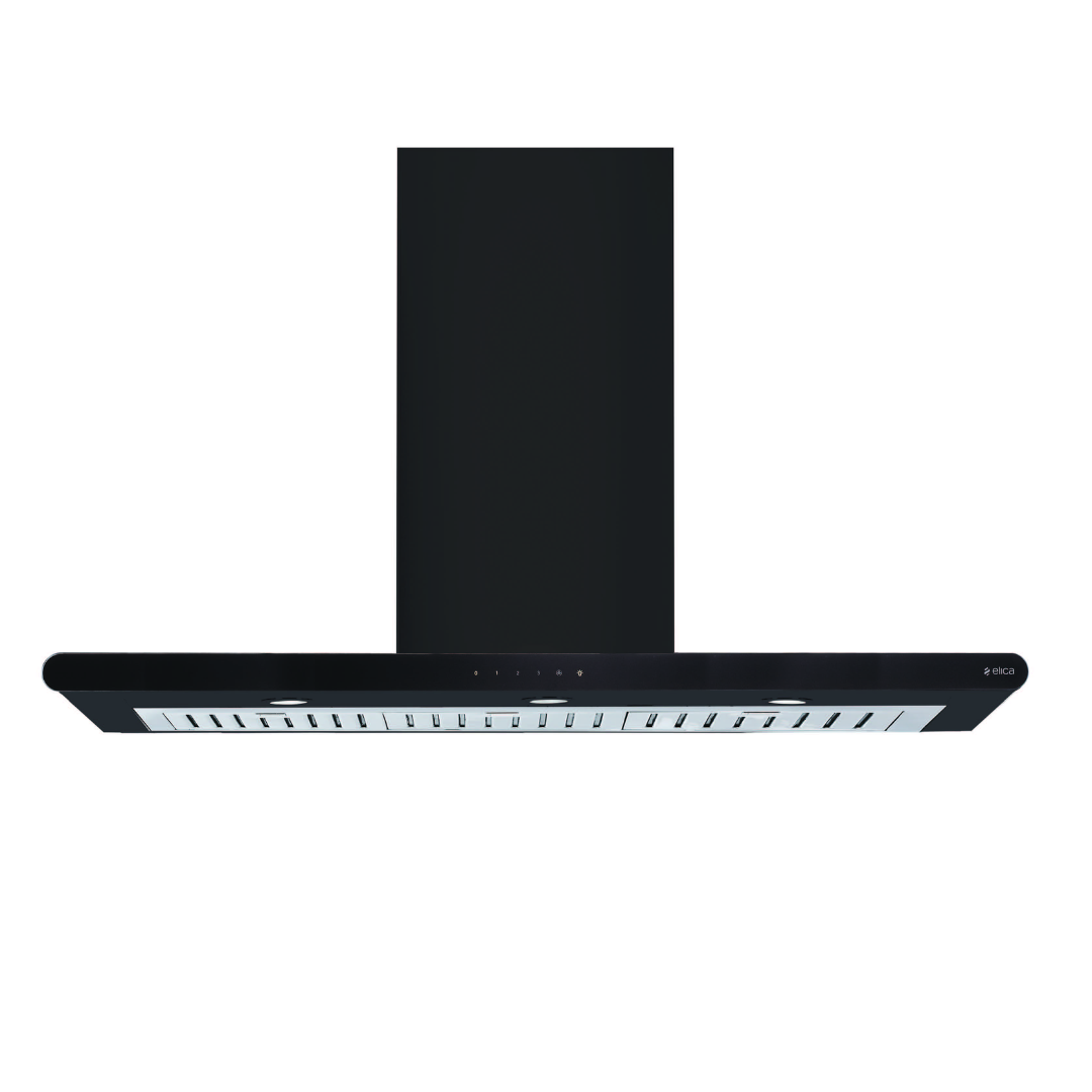 Elica Baffle Filter ISLAND KitchenHoods - 90 cm GALAXY ISLAND ETB PLUS LTW 90 NERO T4V LED