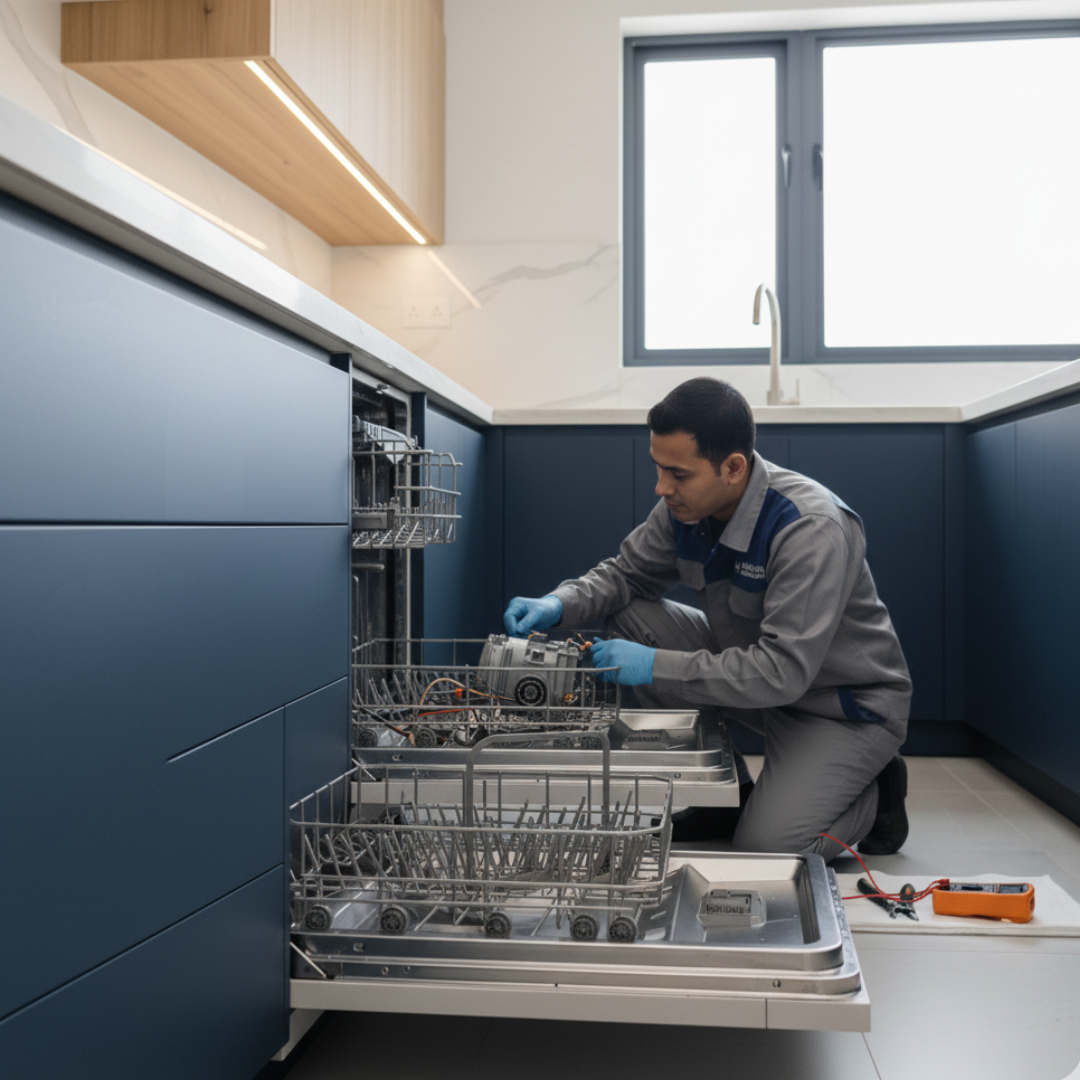 Dishwasher maintenance service