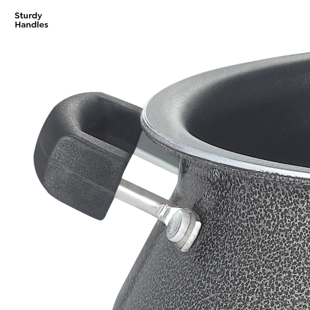 Prestige 30732 OMG 4 Ltr Non Stick Handi with SS Lid Select Plus Jr. Handi