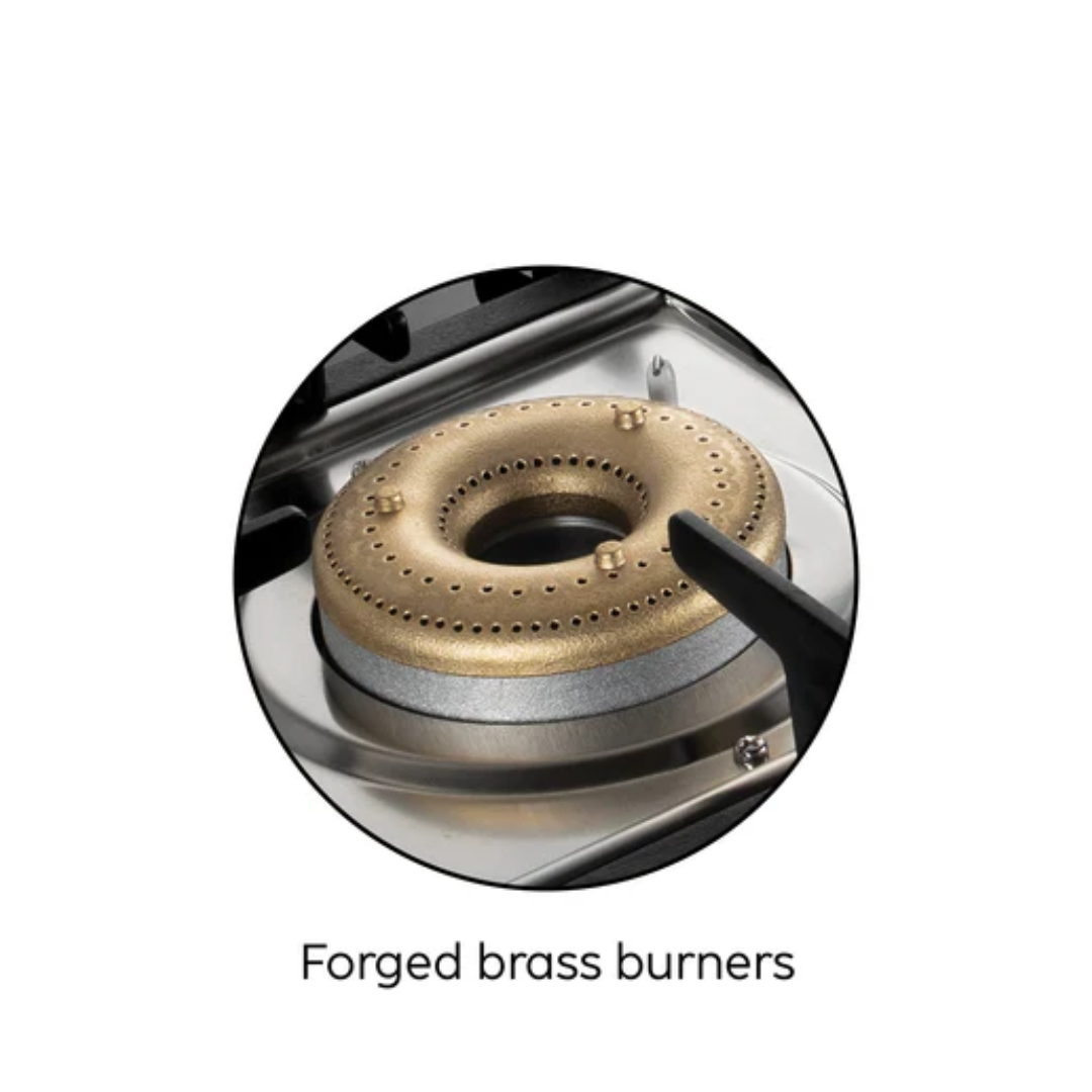 Glen 4 Burner Forged Brass Burner Cooktop - 1047 US MI