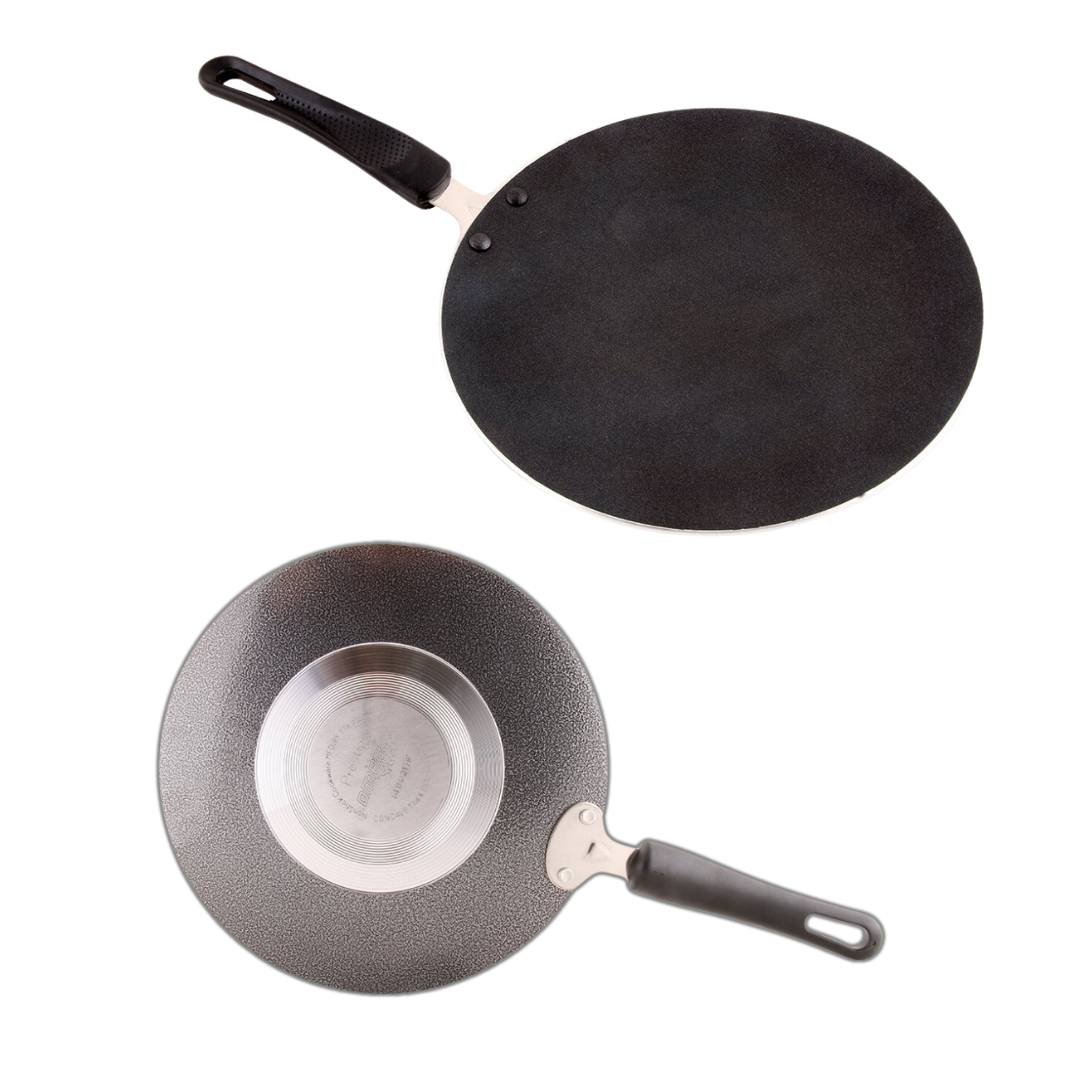  Prestige 250 mm Aluminium Omg Select Plus Non-Stick Concave Tawa 