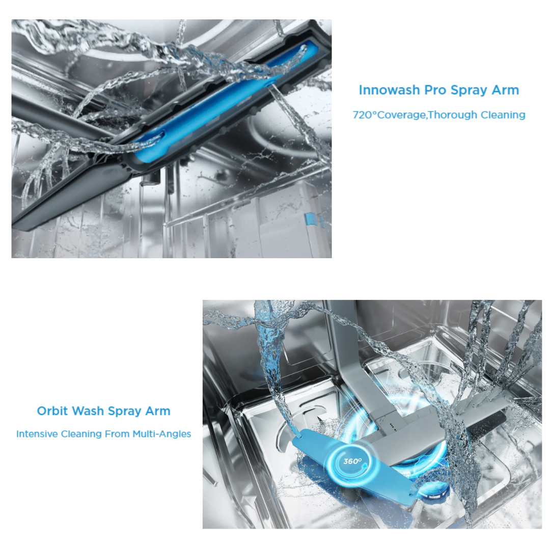 Midea 12 Place Setting Dish Washer - WQP12-W5233C