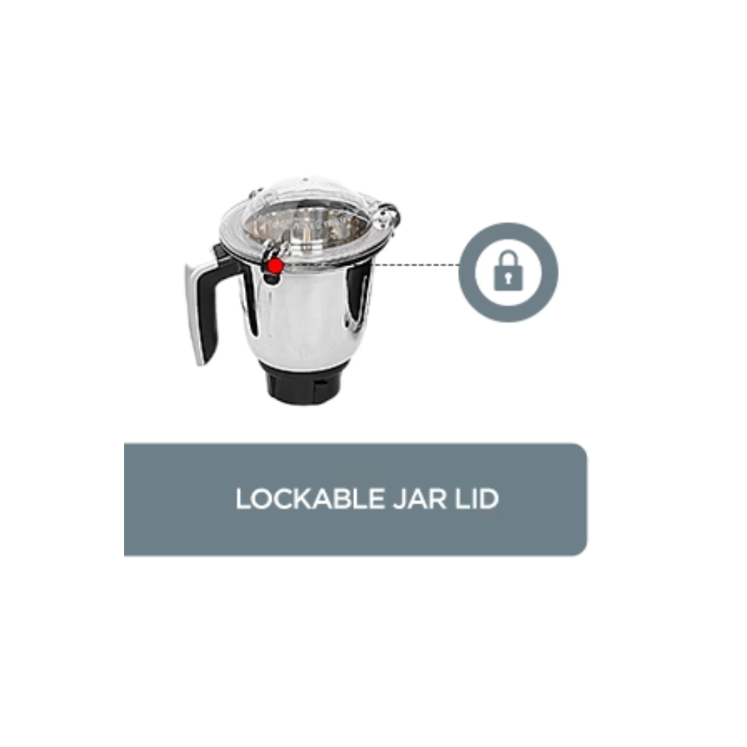 Panasonic Mixer Grinder 3 Jar CORAL BLUE (MX-AV325) 
