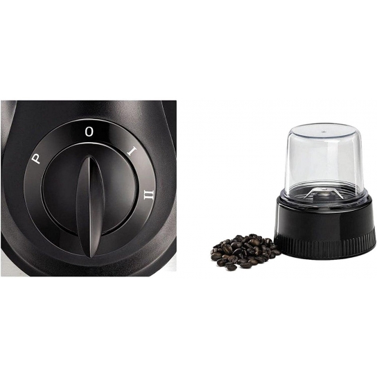 Black+Decker 600W Blender With Grinder And Mincer