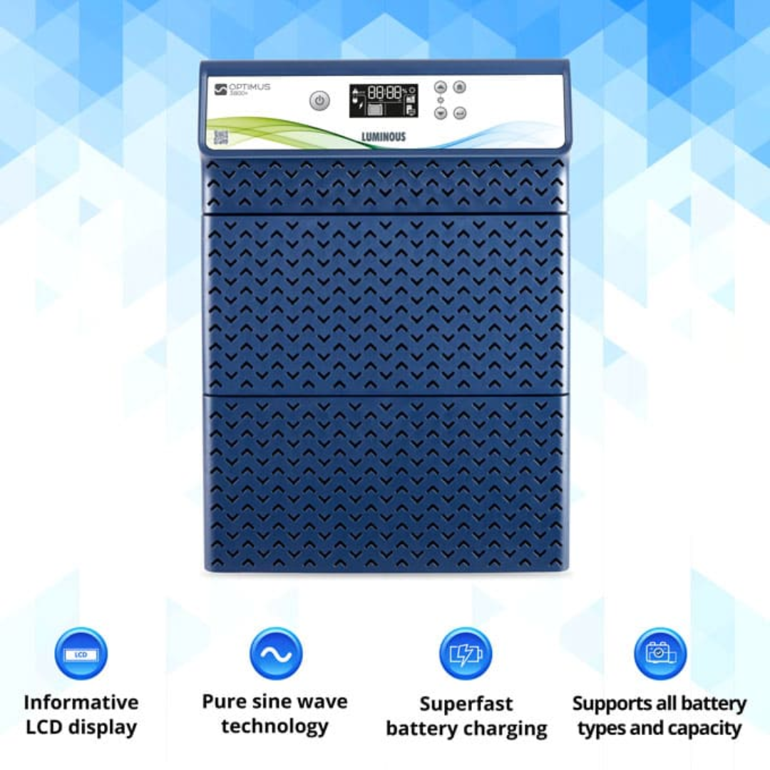 Luminous 4 KVA OPTIMUS 4500+ Sine Wave Inverter