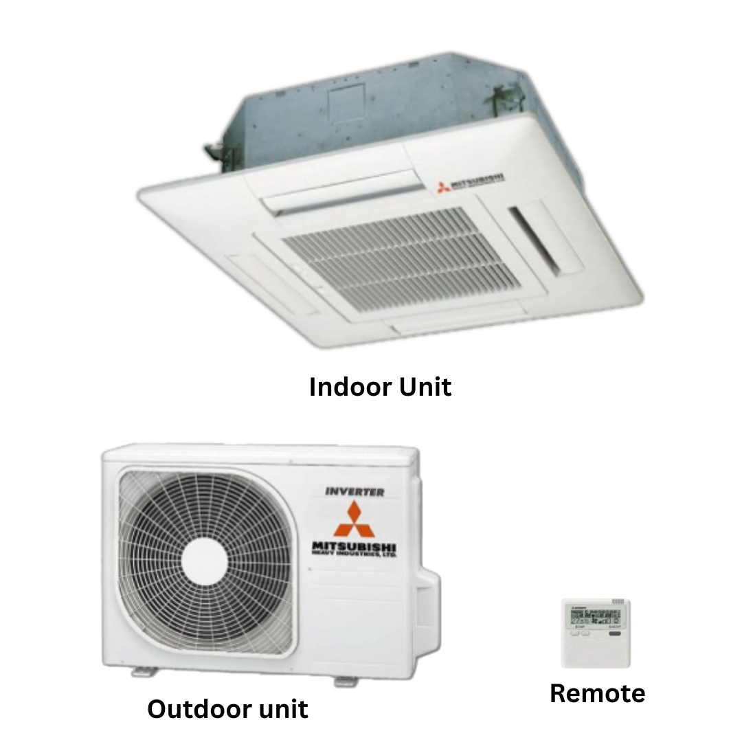 Mitsubishi Heavy Industries 2.25 Ton Inverter Ceiling Cassette Air Conditioner