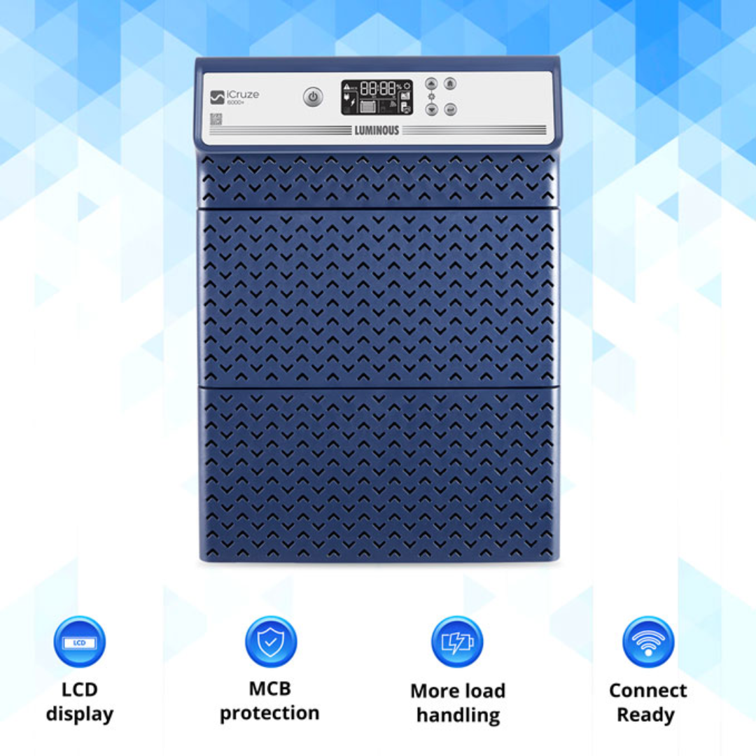 Luminous 5 KVA OPTIMUS 6000+ Sine Wave Inverter