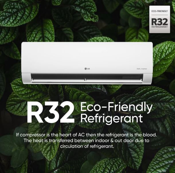Which refrigerant is best for Room Air Conditioner?