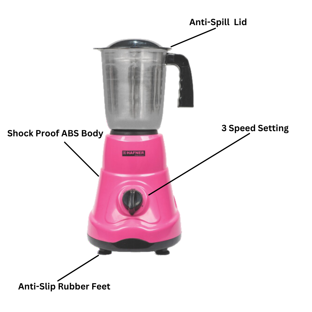 Hafner 500 Watt Mixer Grinder - DB 21 MIXER GRINDER