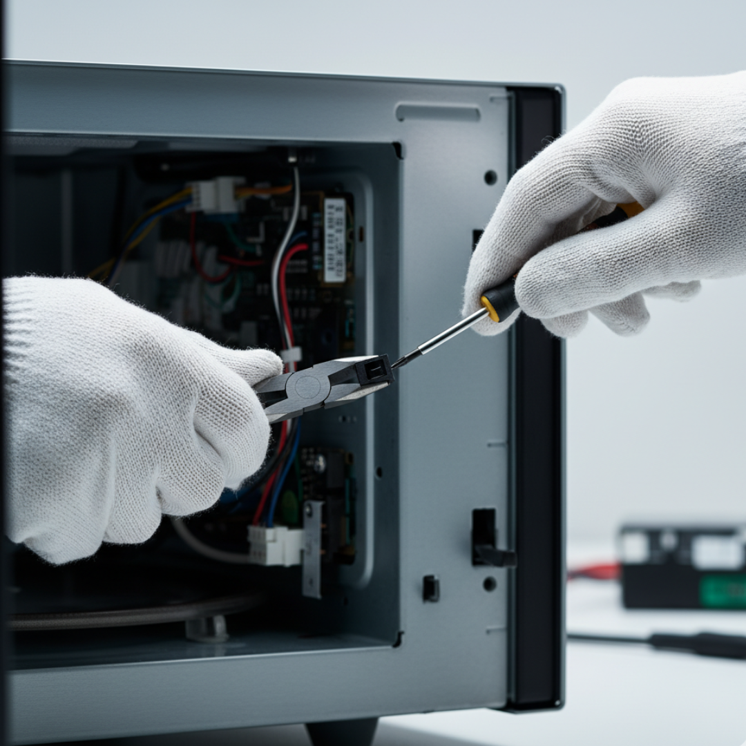 Professional microwave mechanical repair