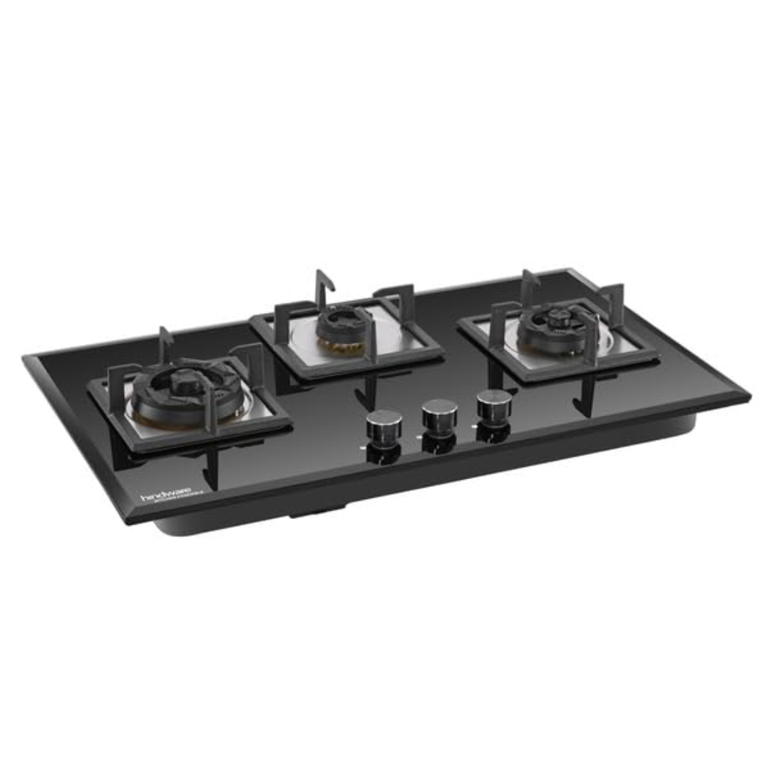 Hindware 3 Burner Auto Ignition Built in Hobs - ASTER 3B 78 