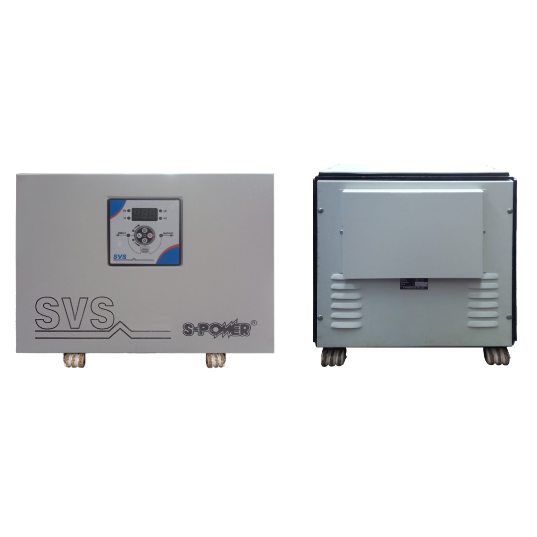 S-Power 5KVA (90-300V) Single Phase Air Cooled Voltage Stabilizer