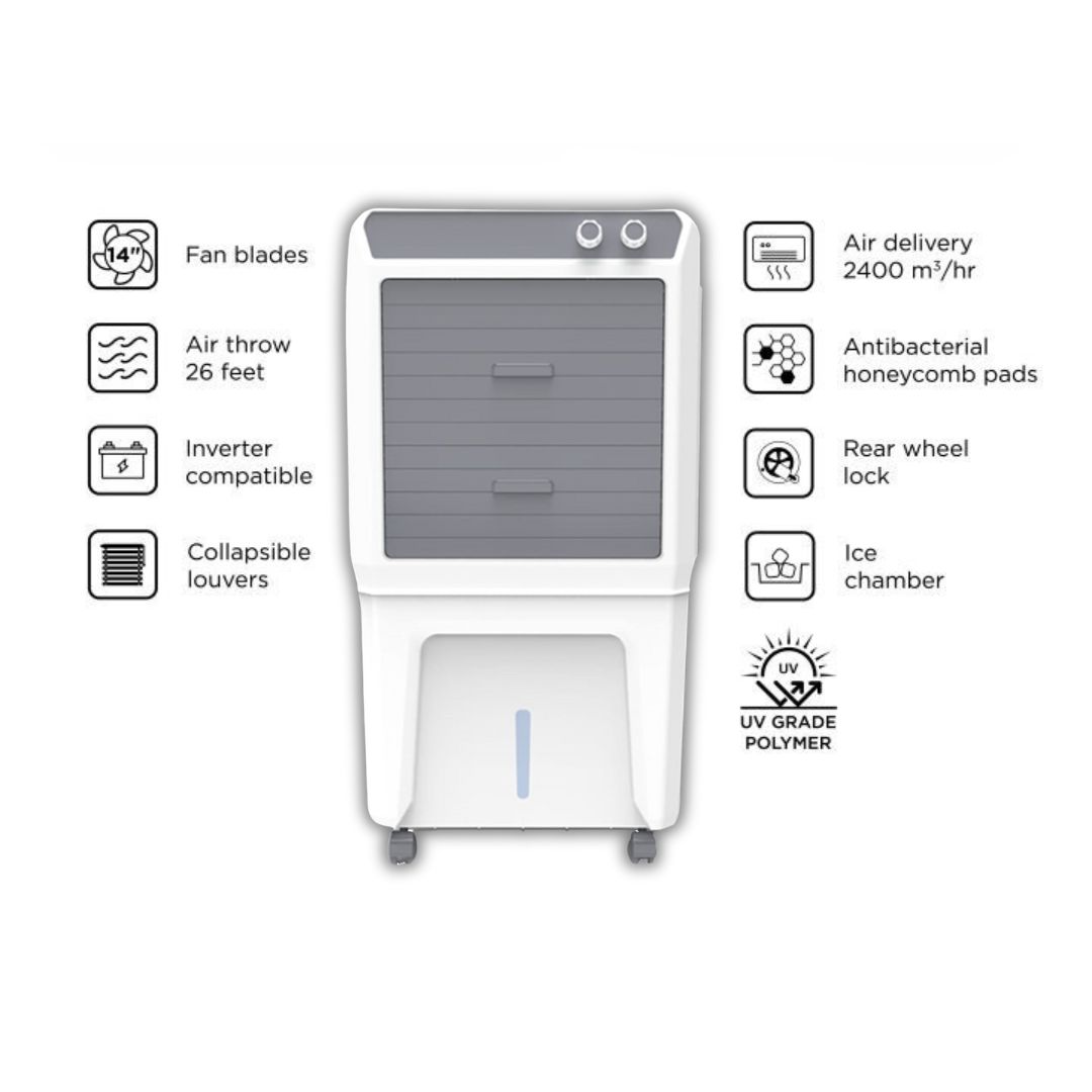Black+Decker 55 L Personal Air Cooler - NEBO 55L- BXAC05055IN