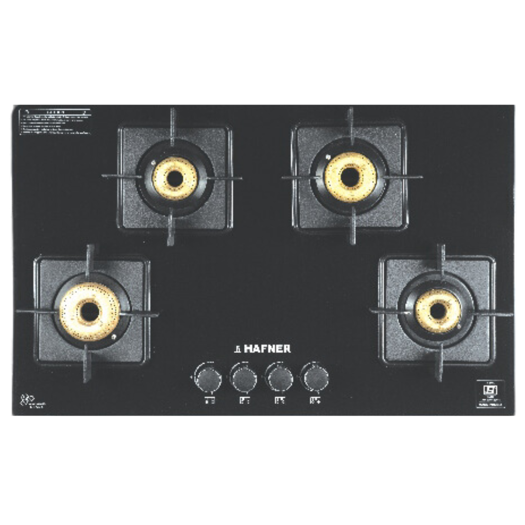 Hafner 4 Burner 76 cm Auto Ignition Built in HOB