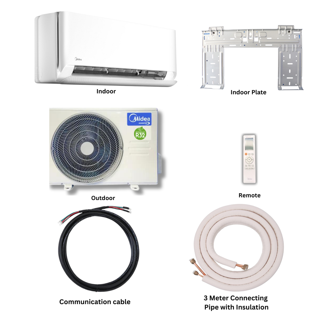 Midea 1.5 Ton Inverter BreezeleSS E Series Air Conditioner