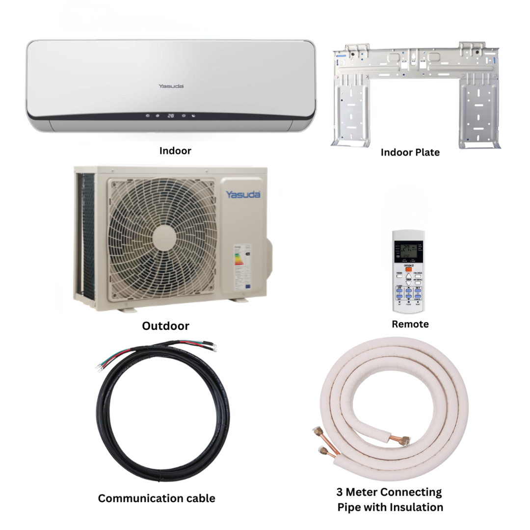 Yasuda 1.0 Ton Non-Inverter Deluxe Split Air Conditioner - YS-AC12THN