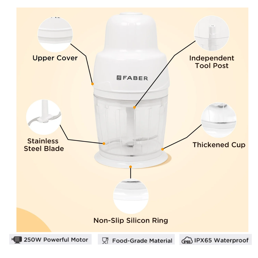 Faber Pro Chopper DLX 250W WH