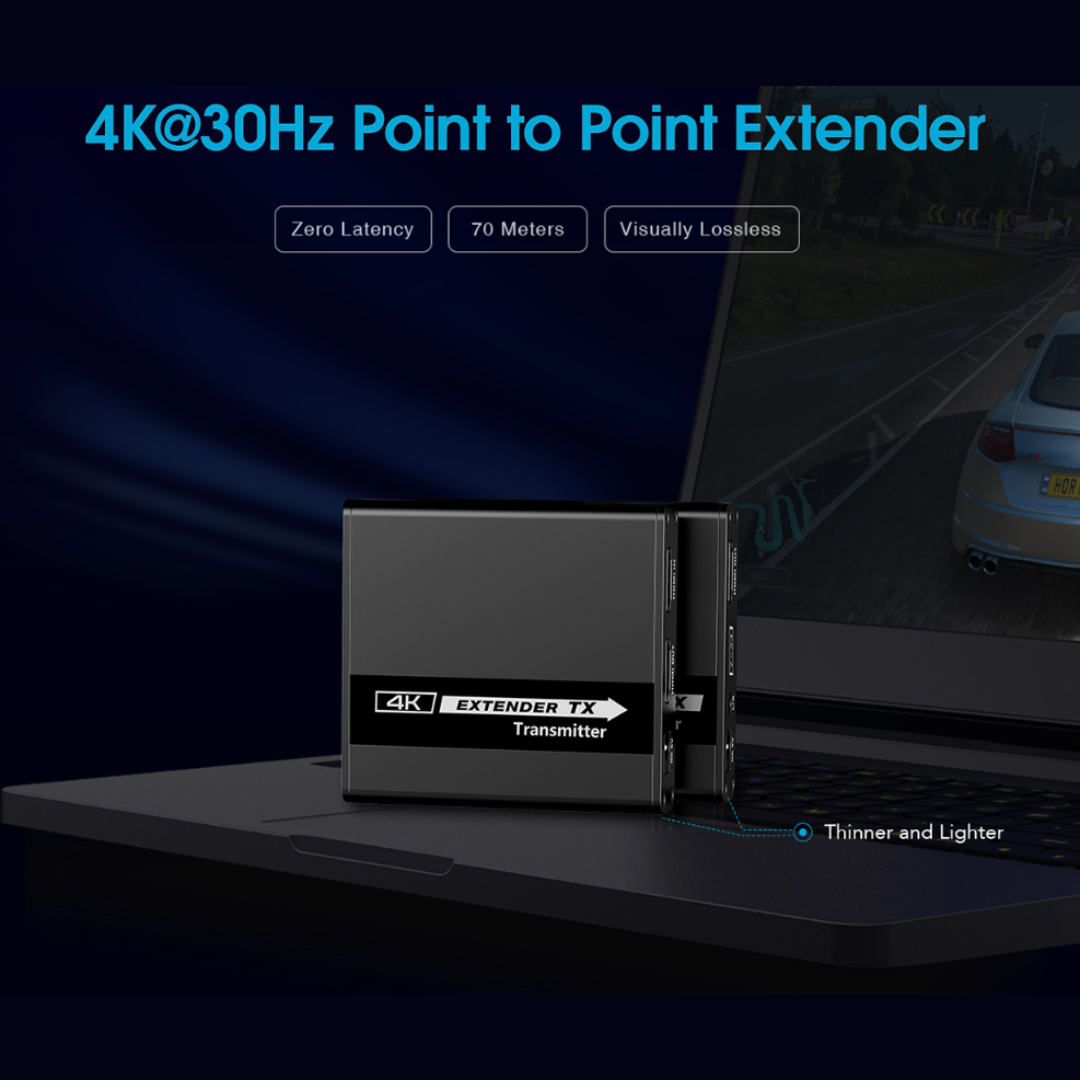 Lenkeng 50 Meter Point to Point HDMI Extender 1080P - LKV372S 