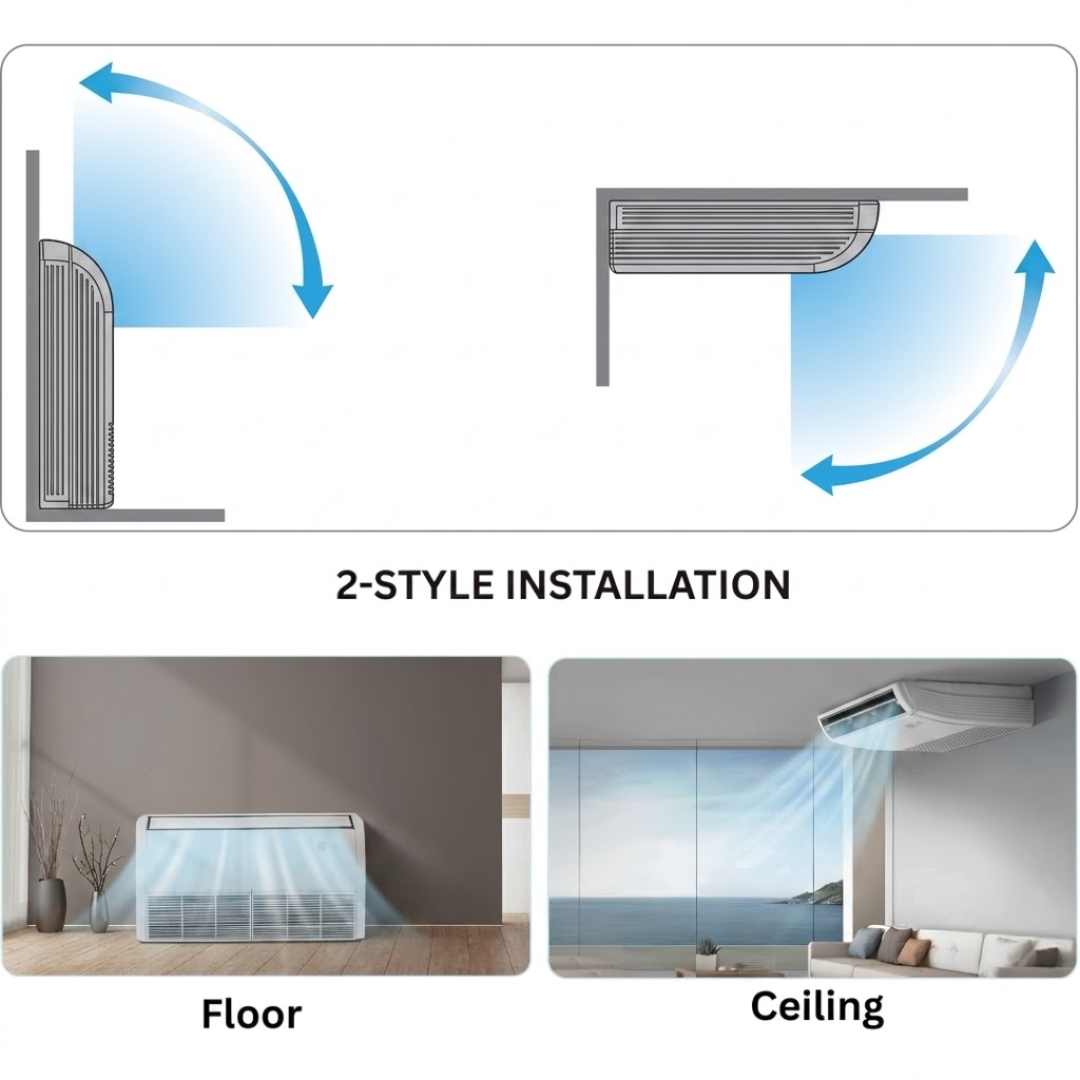 Midea 1.0 ton Ceiling Cassette