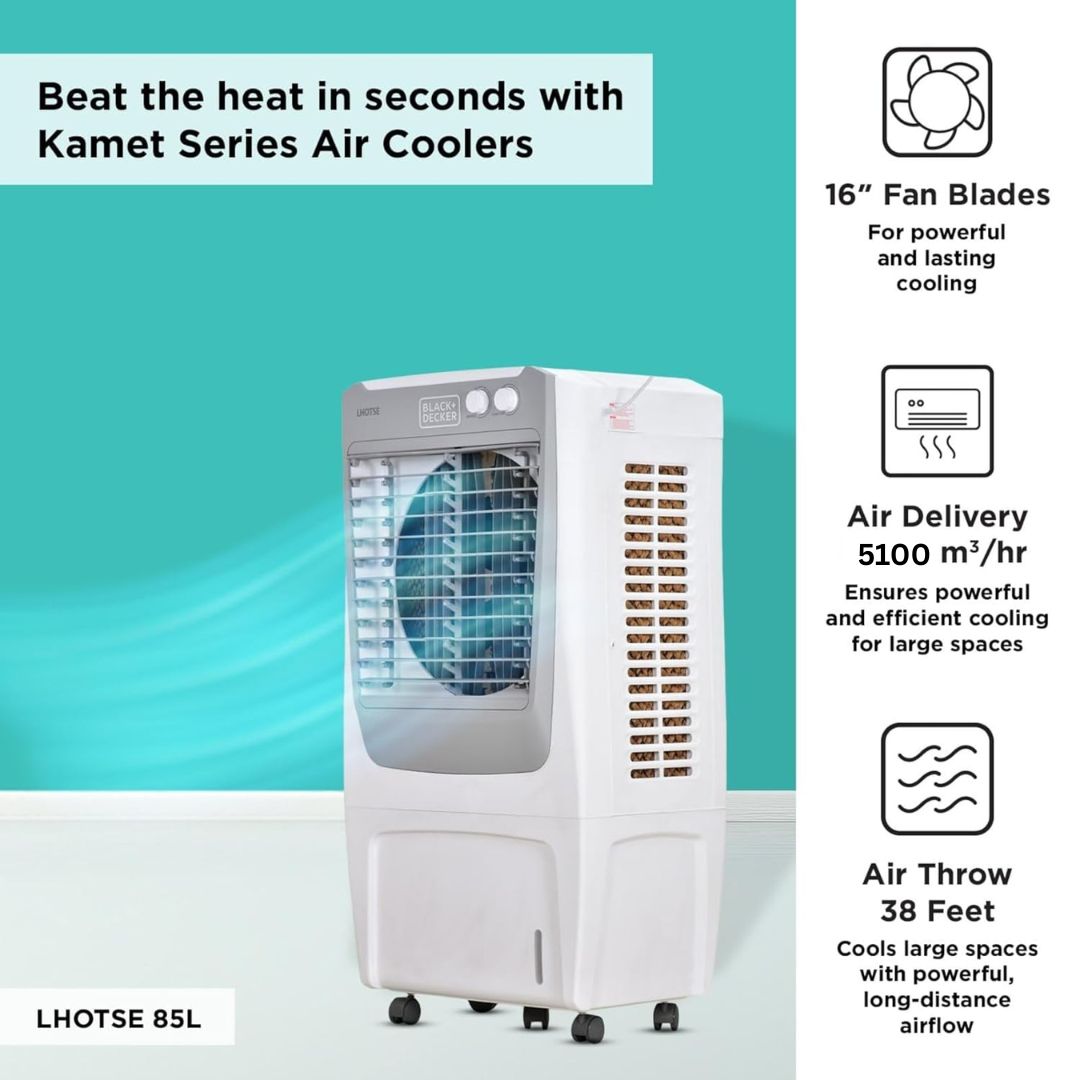 Black+Decker LHOTSE PLUS 65L Desert Air Cooler - BXAC10065IN