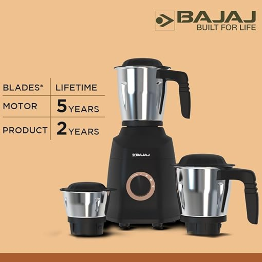 BAJAJ Ninja Series Virtue 4 Jar Mixer Grinder 750W - 410594