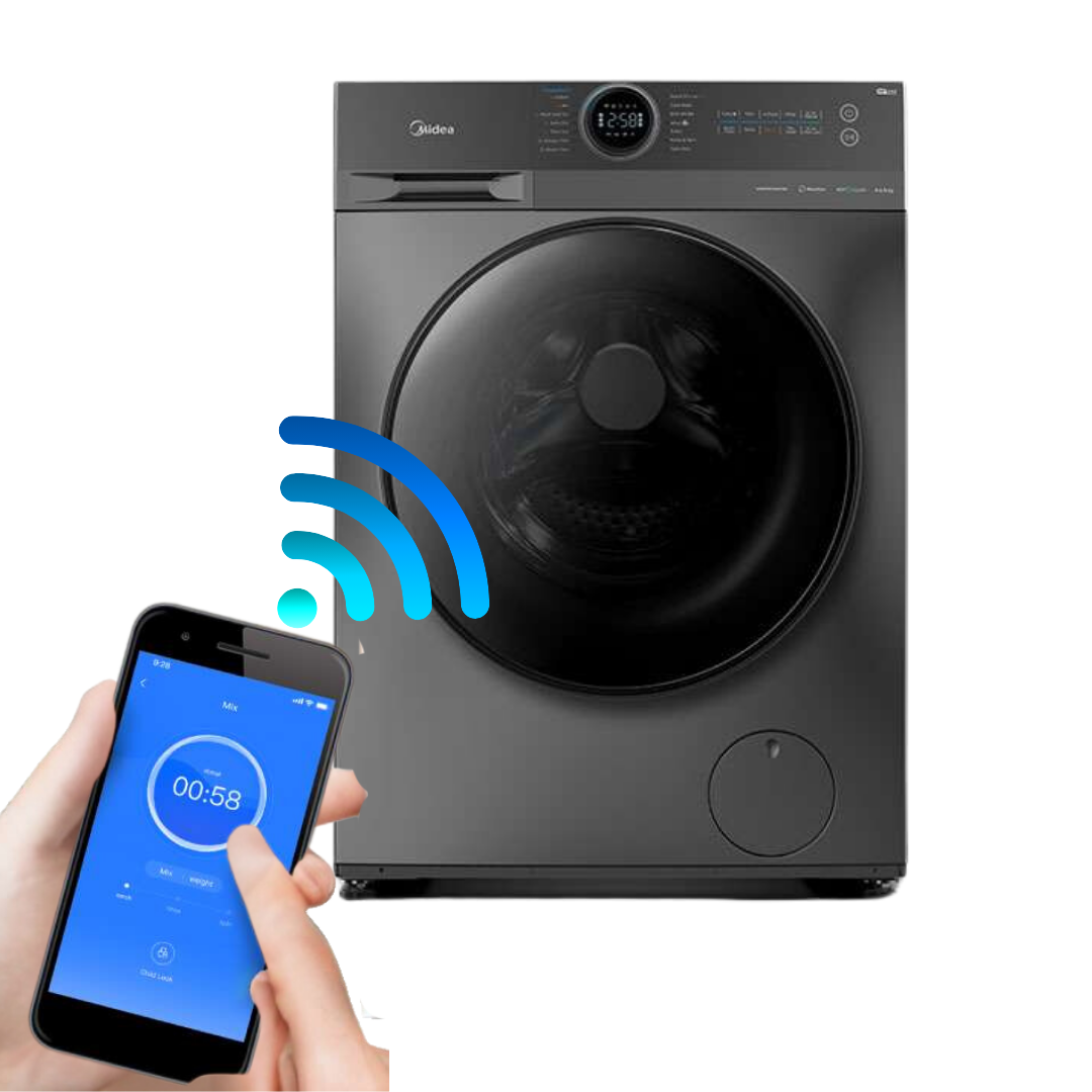 Midea 12 Kg Front Load Washing Machine - MF200W120WB