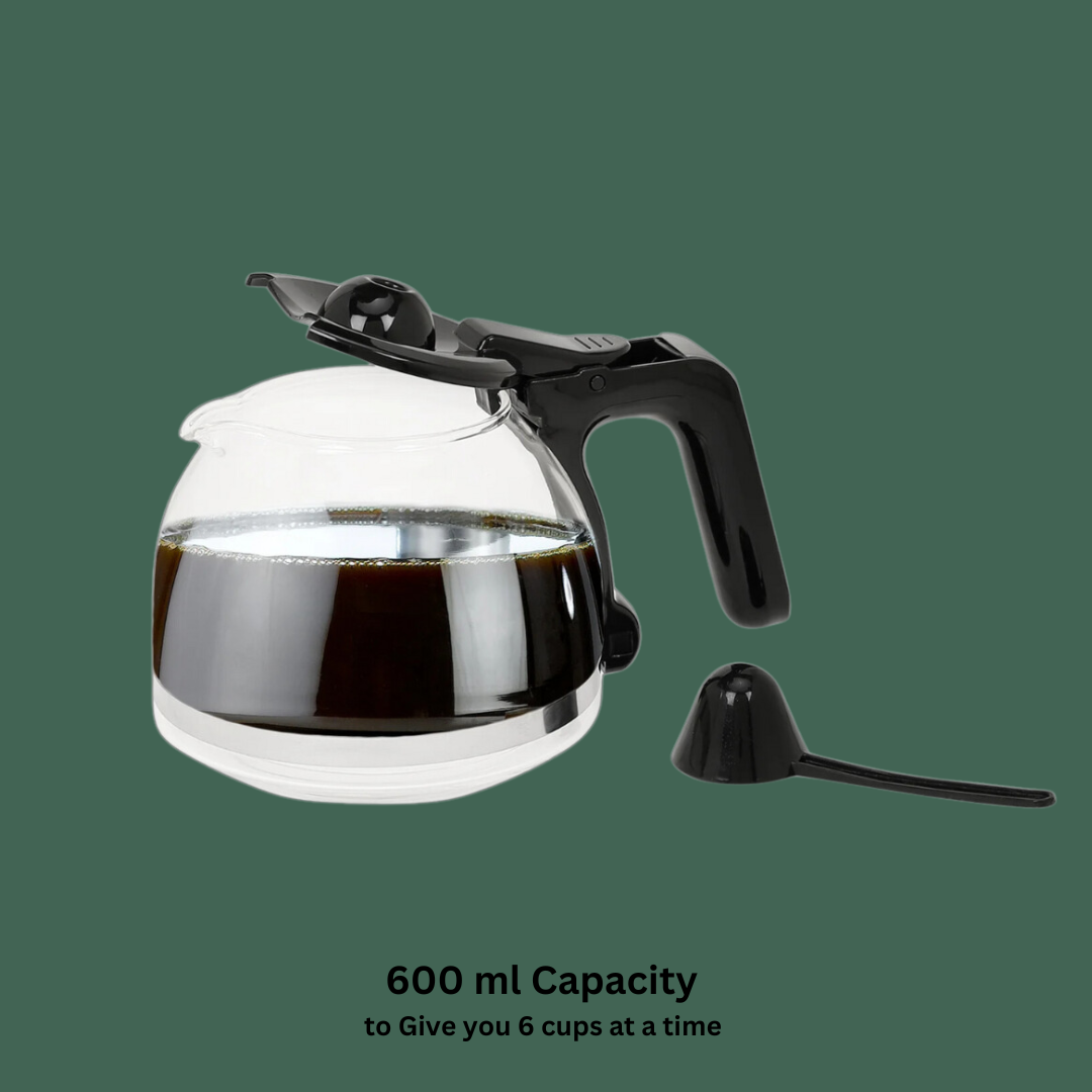 Faber 0.6L Drip Coffee Machine - FCM 0.6L SS BK 800W