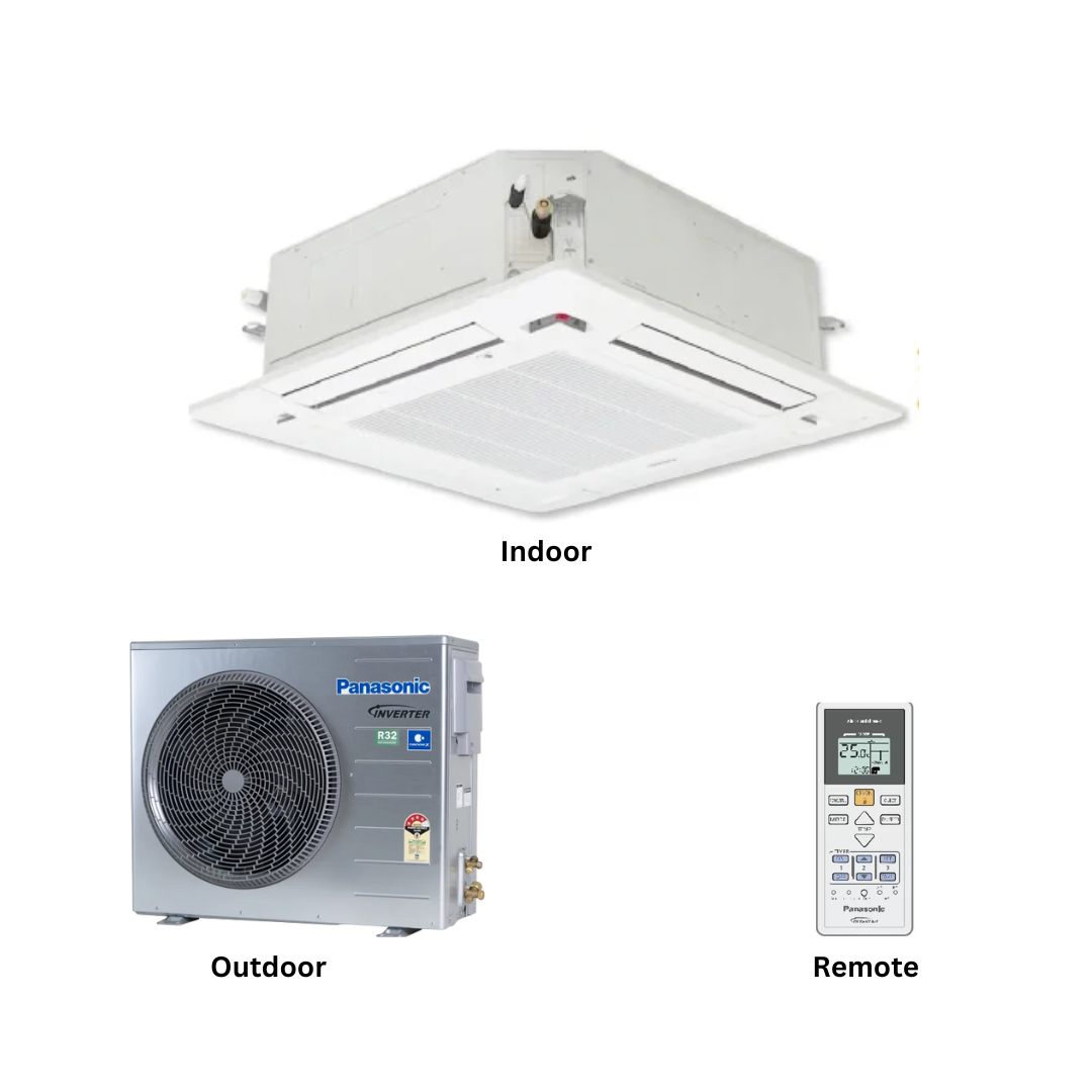 Panasonic 1.5 Ton Inverter Type Ceilling Cassette AC