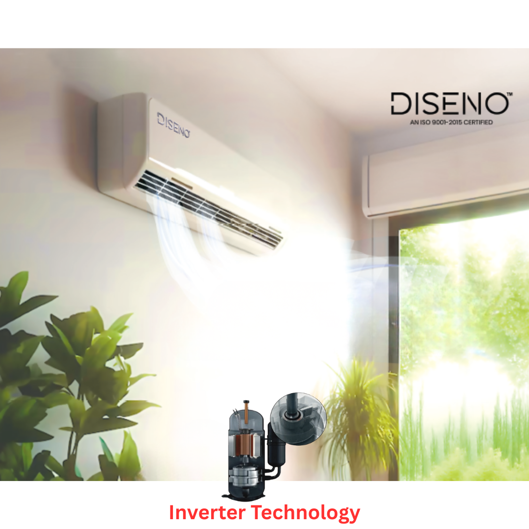 Diseno 1.0 Ton Wall Mount Inverter Air Conditioner - DSN12KIN24