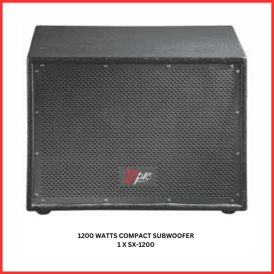 Mpro 1 x 18” Sound Columns (Paint Finish) - CX-180