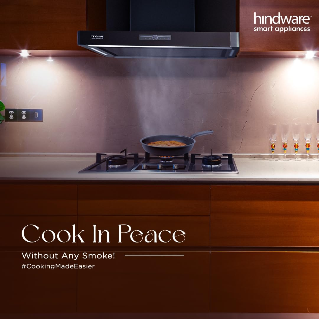 Hindware 90 cm Auto Clean Island Chimney - Natalia 