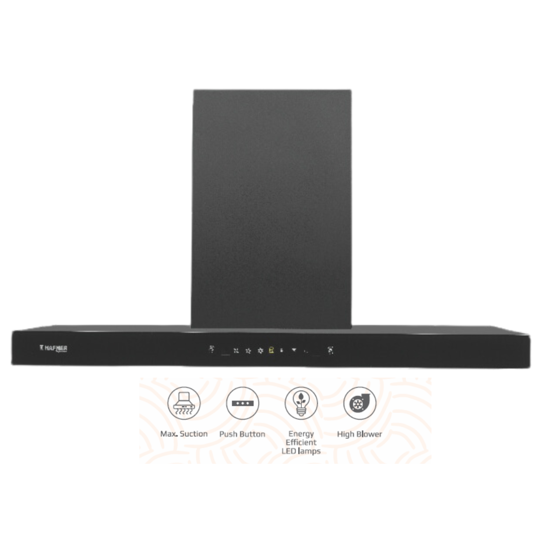 Hafner 90 cm Auto Clean Chimney - HOOD CROWN 90CM