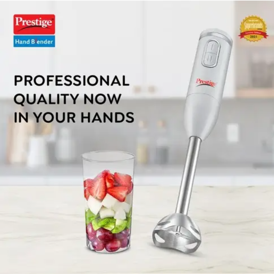 Prestige 250 watt Hand Blender with SS Blades - 41033 PHB 11.0