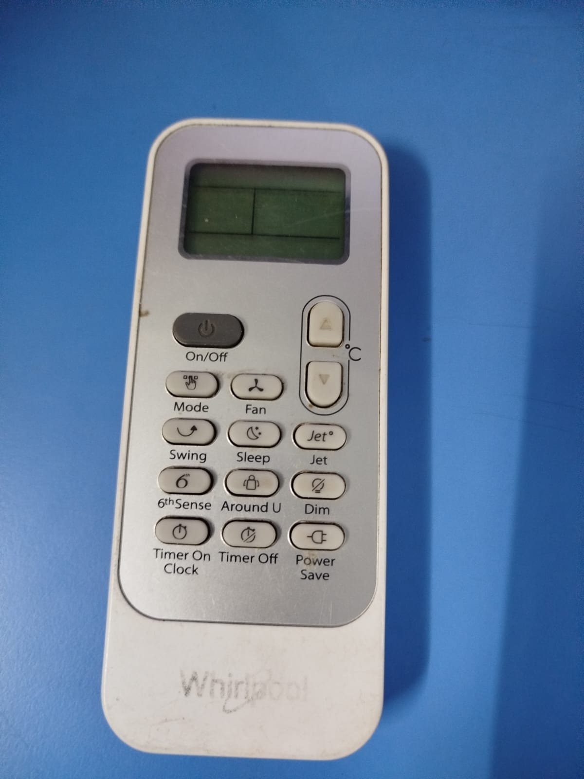 Whirlpool Used Air Conditioner Remote - DG11J1-39
