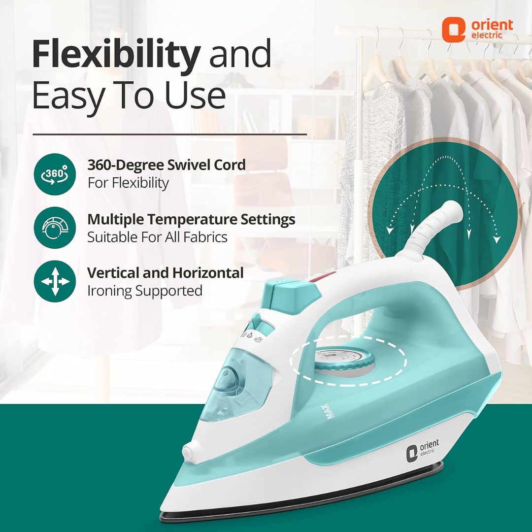 Orient 1100 W Orient Ultimate Plus Dry Iron - DIUTP11WM