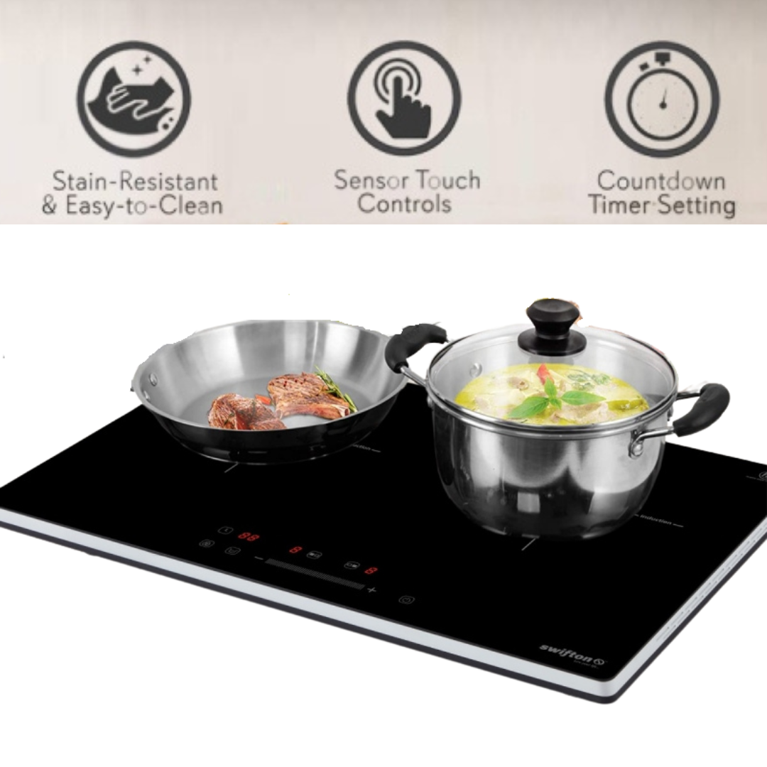 Swifton Double Zone Built-in Hob/Tabletop Induction - SN-281DH