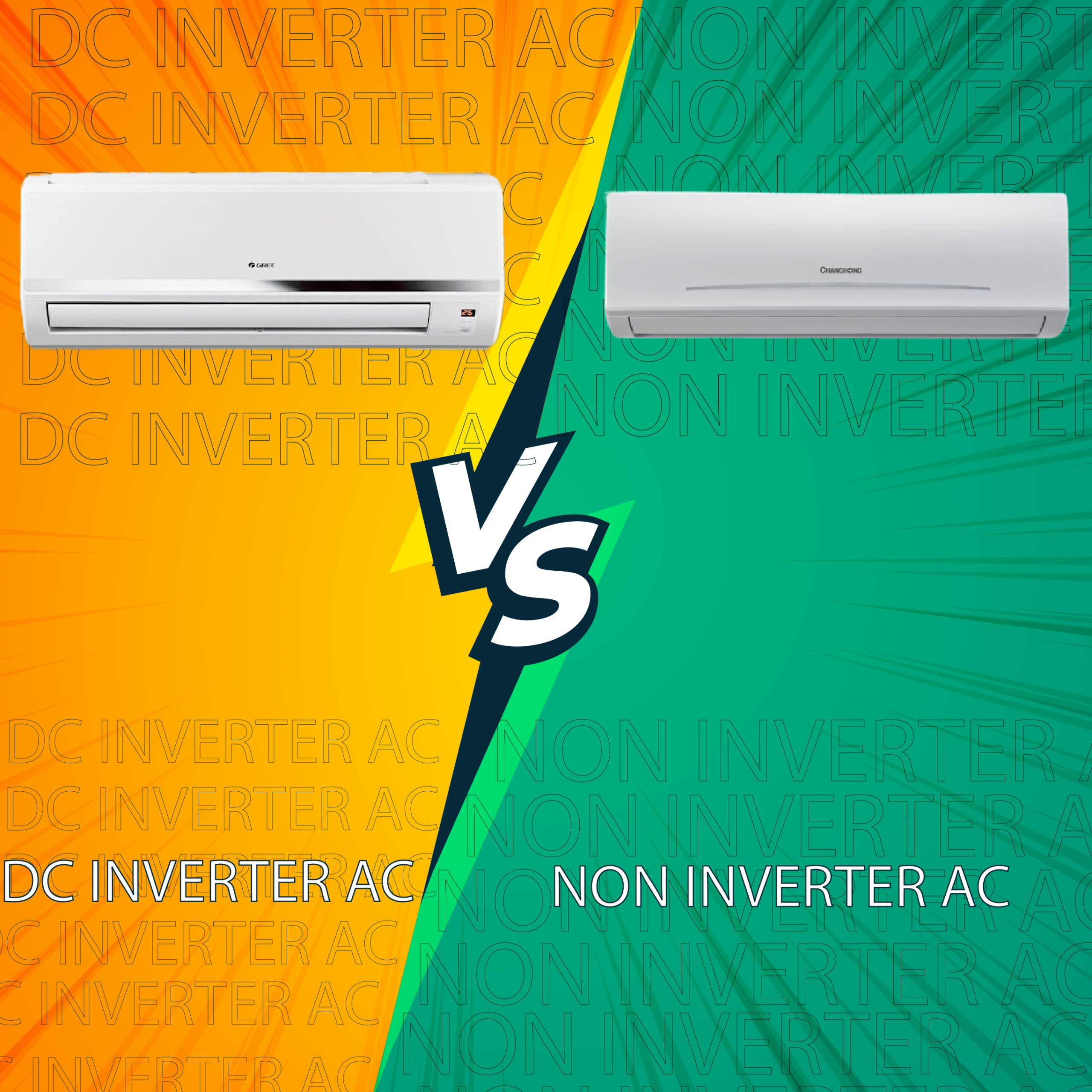 DC Inverter AC vs Non-Inverter AC