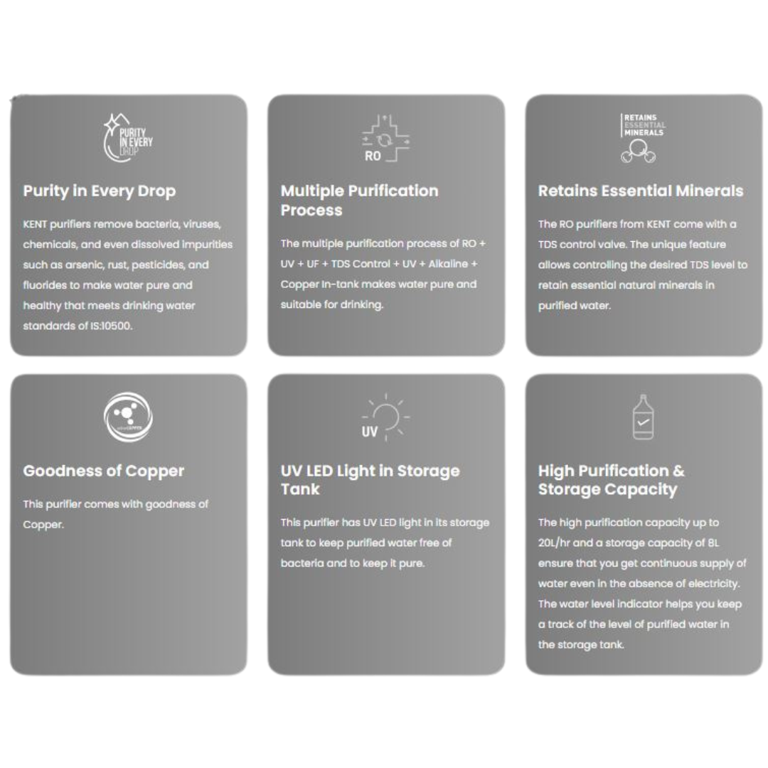 KENT Crystal Star Features