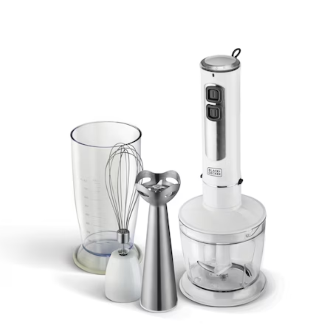 Black+Decker 400W Stick Blender With Chopper & Whisk - SB4000-B5